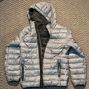 Roots Men's Heather Gray Puffer Jacket